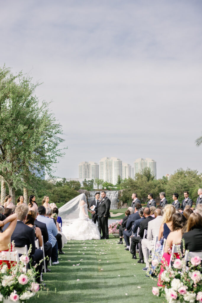 Wedding Ceremony at the Wynn Las Vegas wedding event
