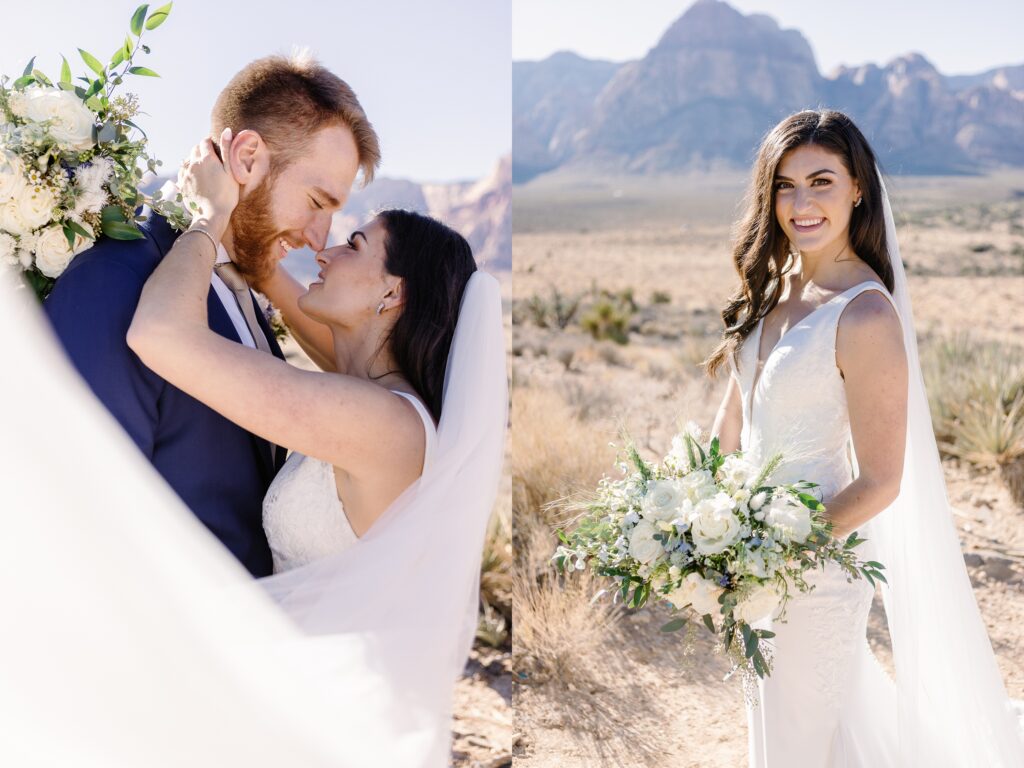 Best Place to Elope in Las Vegas Red Rock area Elopement couple 