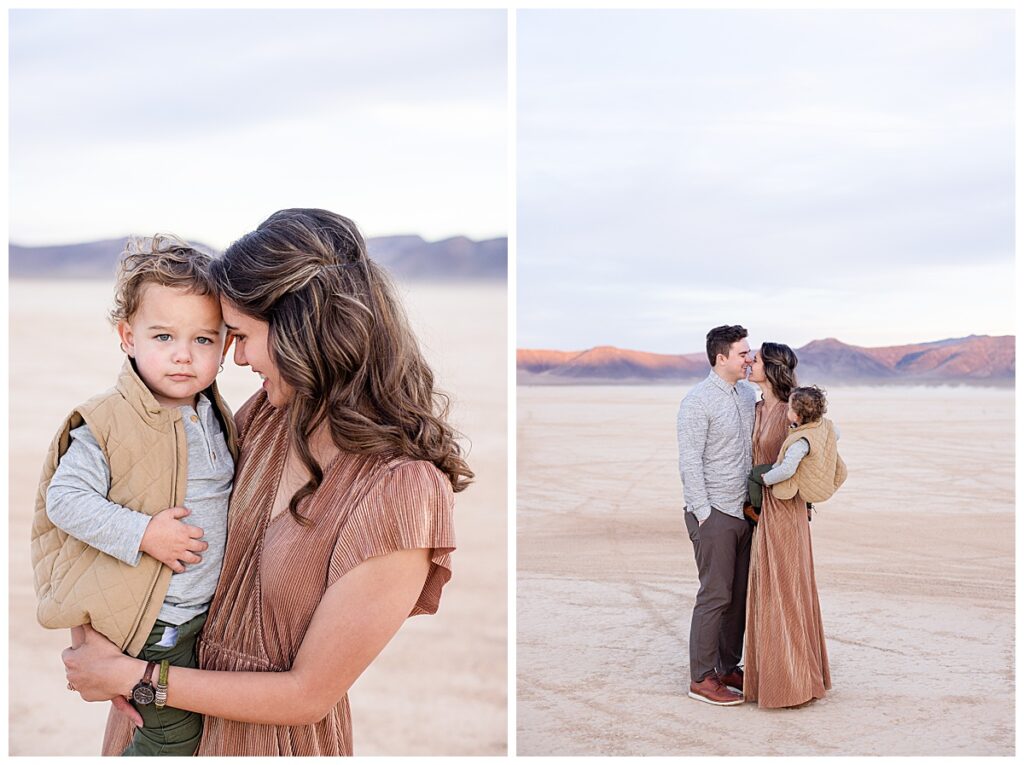 Family Photographer Henderson Nevada captures a moment between a mother and son. 